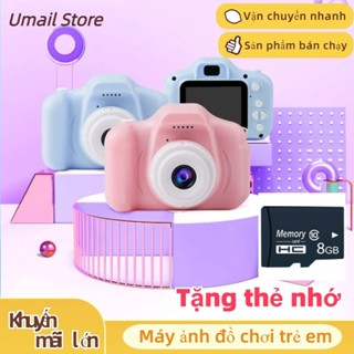 [Tặng thẻ nhớ]Máy ảnh trẻ em Kỹ Thuật Số Digital Camera HD Hoạt Hình Có Thể Phù Hợp Với- CLUBLU