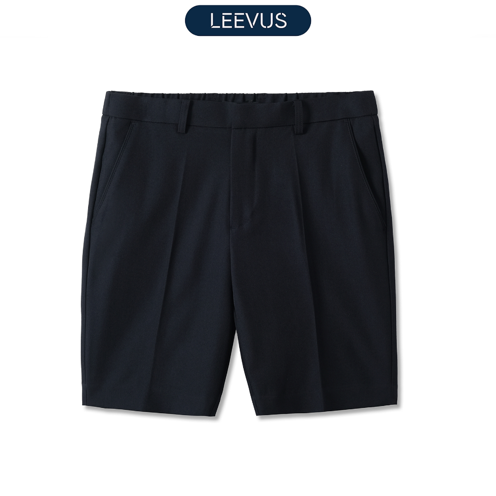 [TẶNG HỘP ĐƠN TỪ 2 SP] Quần short Cotton lạnh ELASTIC WAIST BERMUDA, kiểu dáng Hàn Quốc sang trọng L