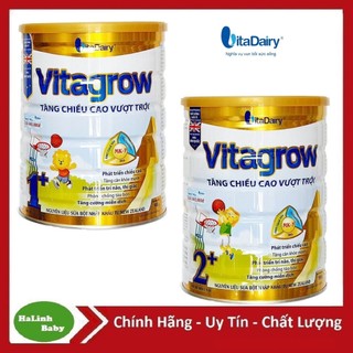 Sữa Bột Vitagrow 1+, 2+ 900g [Date 2026]