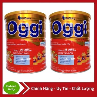 Combo 2 lon Sữa Oggi Gold 900g [Cho trẻ suy dinh dưỡng]