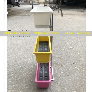 Móc treo ban công 3 tầng trồng cây, trồng hoa đẹp và chắc chắn (chưa bao gồm chậu)