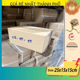 Combo 20 thùng G67 25x15x15 giấy carton gói hàng Everest