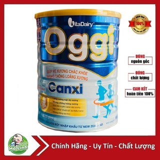 Sữa bột oggi canxi 900g.