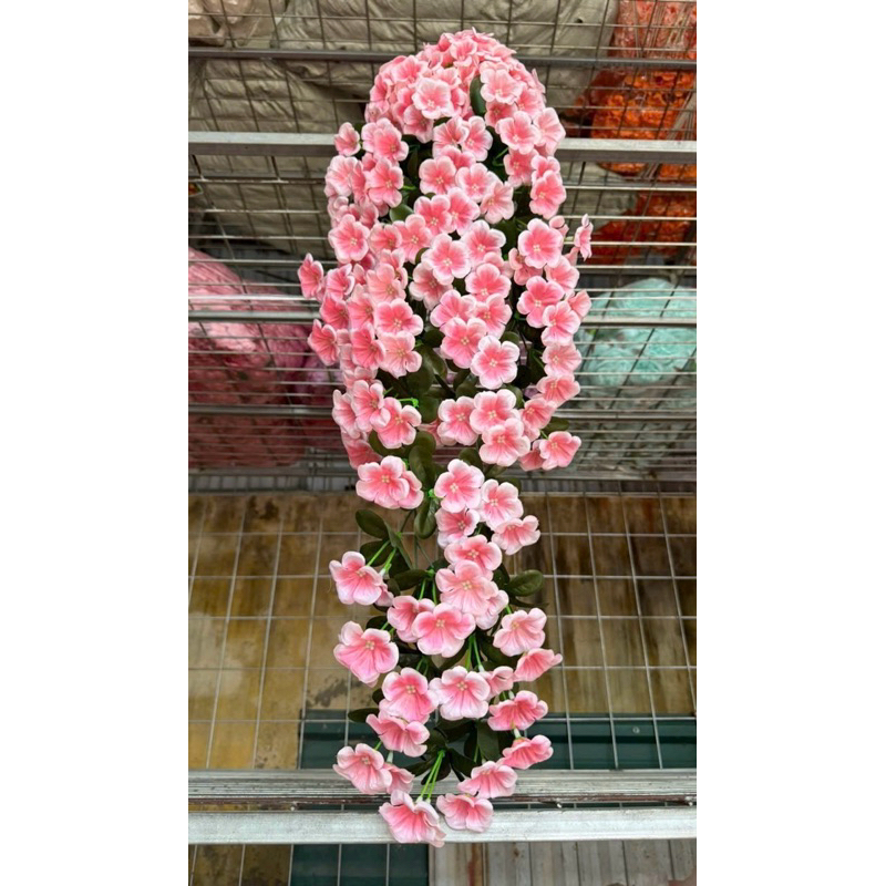 Chùm Đỗ Quyên Treo Tường- hoa treo tường - Hoa giả - hoa vải , hoa giả cao cấp