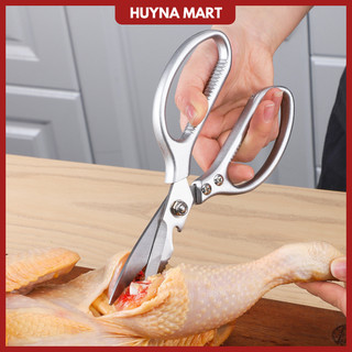 Kéo cắt gà SK5 cao cấp, lưỡi thép cứng, sắc bén, cán hợp kim, có mở bia, kéo làm bếp đa năng NB105