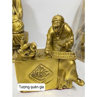 Tượng đồng phong thuỷ, Tượng ngài Quản gia bằng đồng phong thuỷ