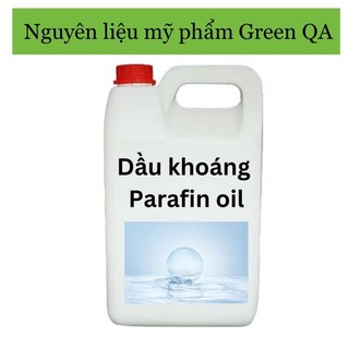 1L Dầu khoáng parafin, dầu trắng, dầu massage, bôi trơn, dùng trong dược, nguyên liệu làm mỹ phẩm