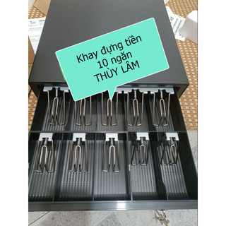 Ngăn kéo đựng tiền - két đựng tiền thu ngân nhiều kẹp tiền tiện lợi