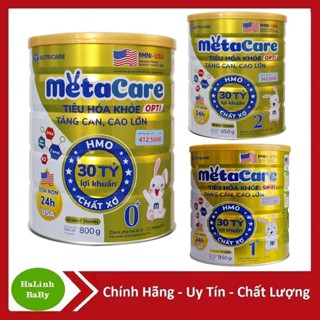 Sữa Metacare OptI thay thế Metacare Gold 0+ 1+ 2+ 800g [Date 2026]