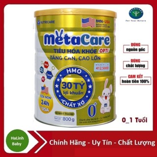 Sữa Metacare Gold 0+ 800g [Date 2026]
