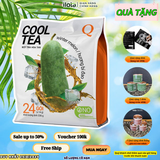 Bột TRÀ BÍ ĐAO hoà tan 3 in1 Trần Quang (24 * 14gr)