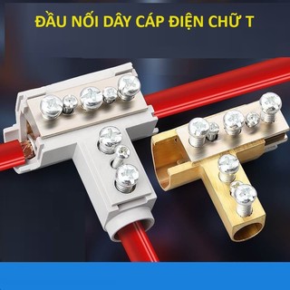 Đầu nối dây chữ T dùng cho cả cáp đồng và cáp nhôm - Đầu nối dây điện T25-16, T70-35, T120-70