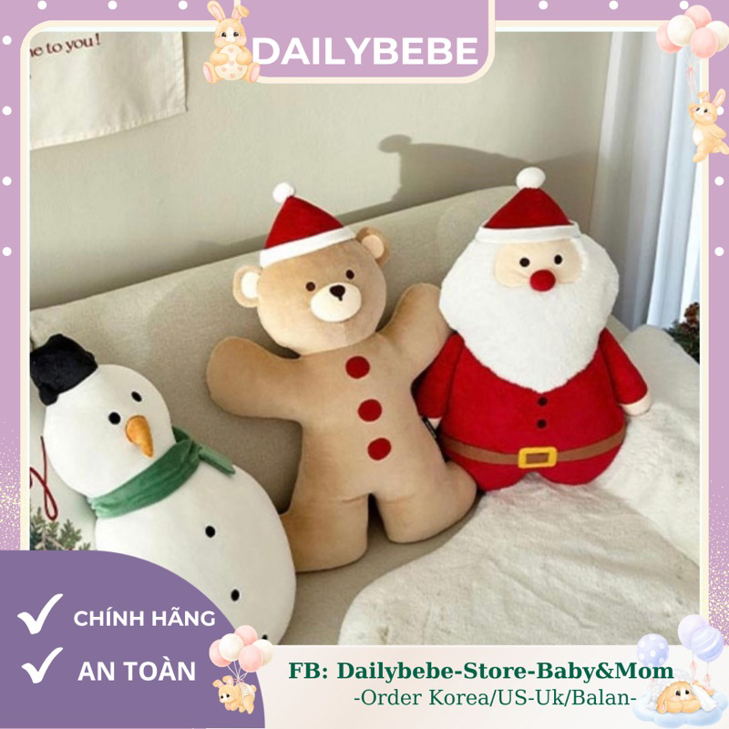 GỐI THÚ BÔNG CHRISTMAS Gingerbread.