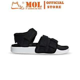 Sandal nam nữ unisex Vento quai ngang NV1019B màu đen