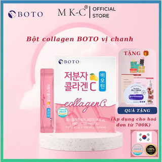 Bột uống collagen BOTO Vitamin C làm đẹp da phong cách Hàn Quốc