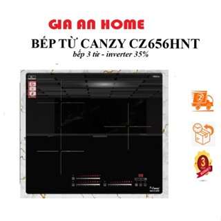 Bếp ba từ canzy CZ 656HNT. bếp ba từ âm bàn thế hệ mới. bếp điện từ chính hãng bảo hành 3 năm
