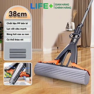  Cây lau nhà thông minh phiên bản nâng cấp cây lau nhà tự vắt chổi lau nhà bông mút cao su non thấm hút cực tốt 