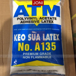  Keo Sữa ATM dán tường gỗ giấy sàn thảm simili túi 1kg JONI 