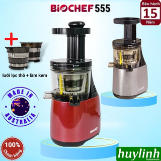 Máy ép chậm Biochef 555 - Made in Úc - Bảo hành 15 năm cho động cơ