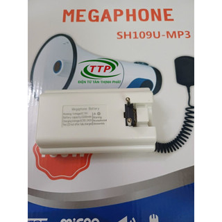 Pin sạc dự phòng dùng cho loa phóng thanh cầm tay sunrise sh109u-mp3 công suất 100w - pin loa phóng thanh 100w