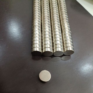 Nam châm 8*3mm tròn dẹt đất hiếm hít mạnh