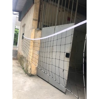 Lưới bóng chuyền hơi, lưới bóng chuyền bọc vải dù đen (khổ 7m và 9,5m)