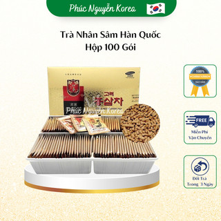 Trà Nhân Sâm Hàn Quốc( hộp 100 gói)