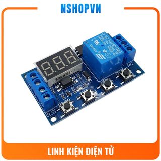 Mạch tạo trễ đóng ngắt theo chu kì Relay