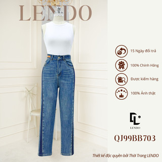 Quần Jean LENDO QJ99BB703 Dáng Baggy Basic