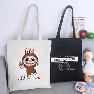 Túi tote vải canvas Form A4 nam nữ đi học đi chơi phong cách Hàn quốc có khóa kéo