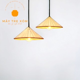 Đèn nón lá trang trí decor