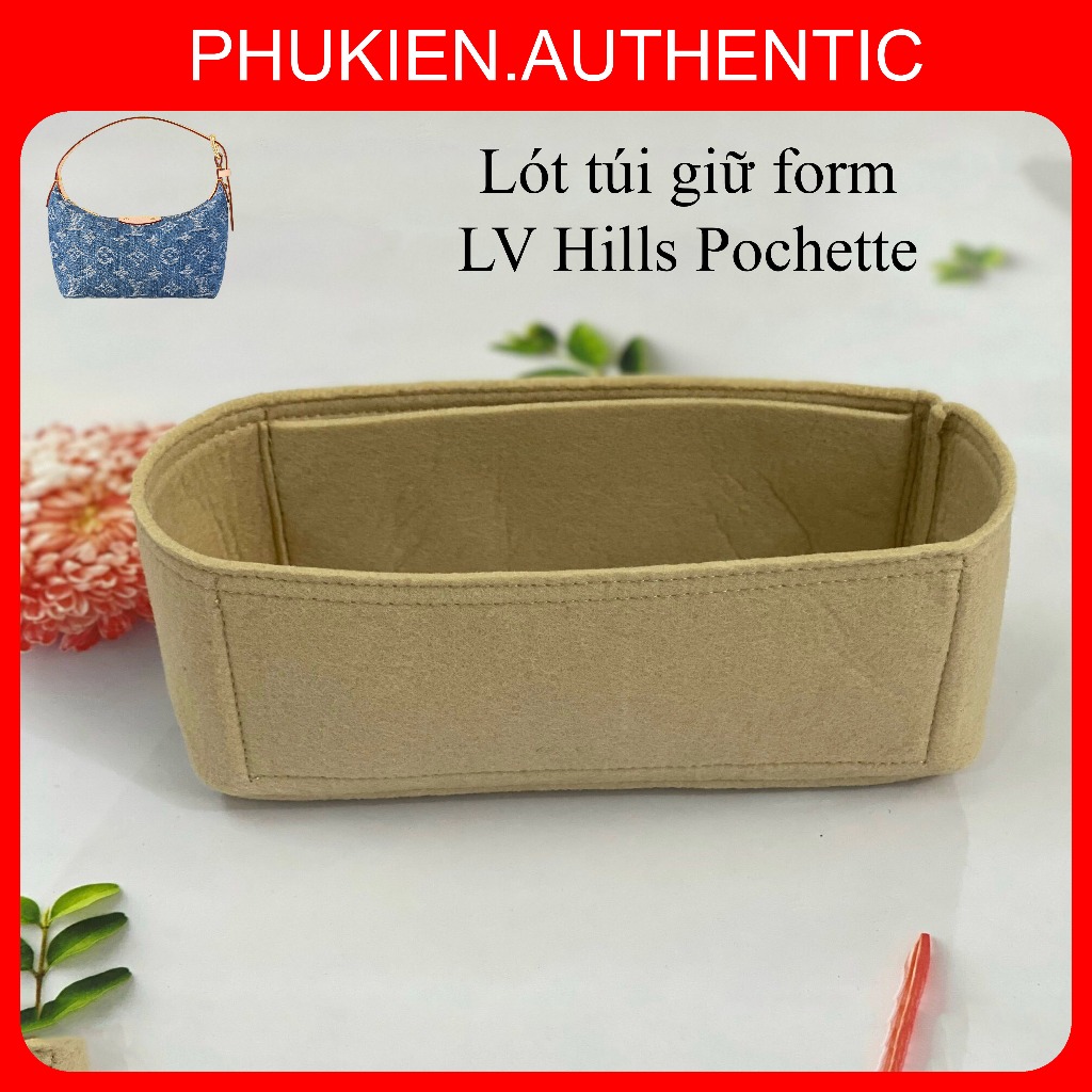 Lót túi giữ form LV Hills Pochette cao cấp full Size | Shop nhận đặt lót form theo yêu cầu