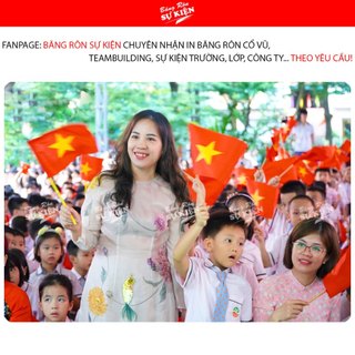 Cờ tổ quốc cầm tay kèm cán