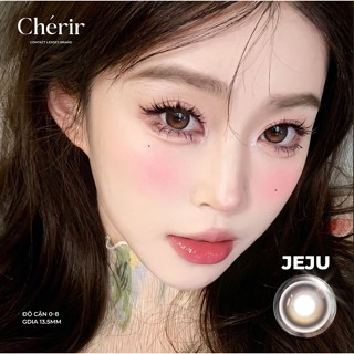  Lens nâu có độ cận Angel Eyes JEJU hiệu ứng loang màu như mắt ướt lens filter 