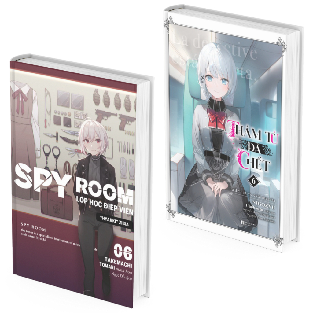 Sách - Combo Thám tử đã chết + Spy room - Tập 6