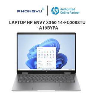 Laptop HP Envy x360 14-fc0088TU - A19BYPA (Ultra 7-155U/RAM 16GB/Onboard/1TB SSD/ Windows 11) - Bảo hành 12 tháng