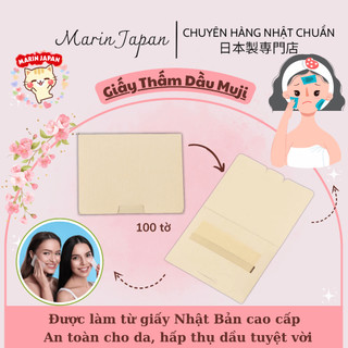 (Sale 35%) Giấy thấm dầu Muji Nhật Bản Chính Hãng