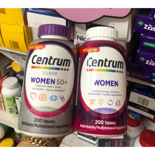 Centrum silver 50 centrum women viên bổ tổng hợp cho nữ 200 viên