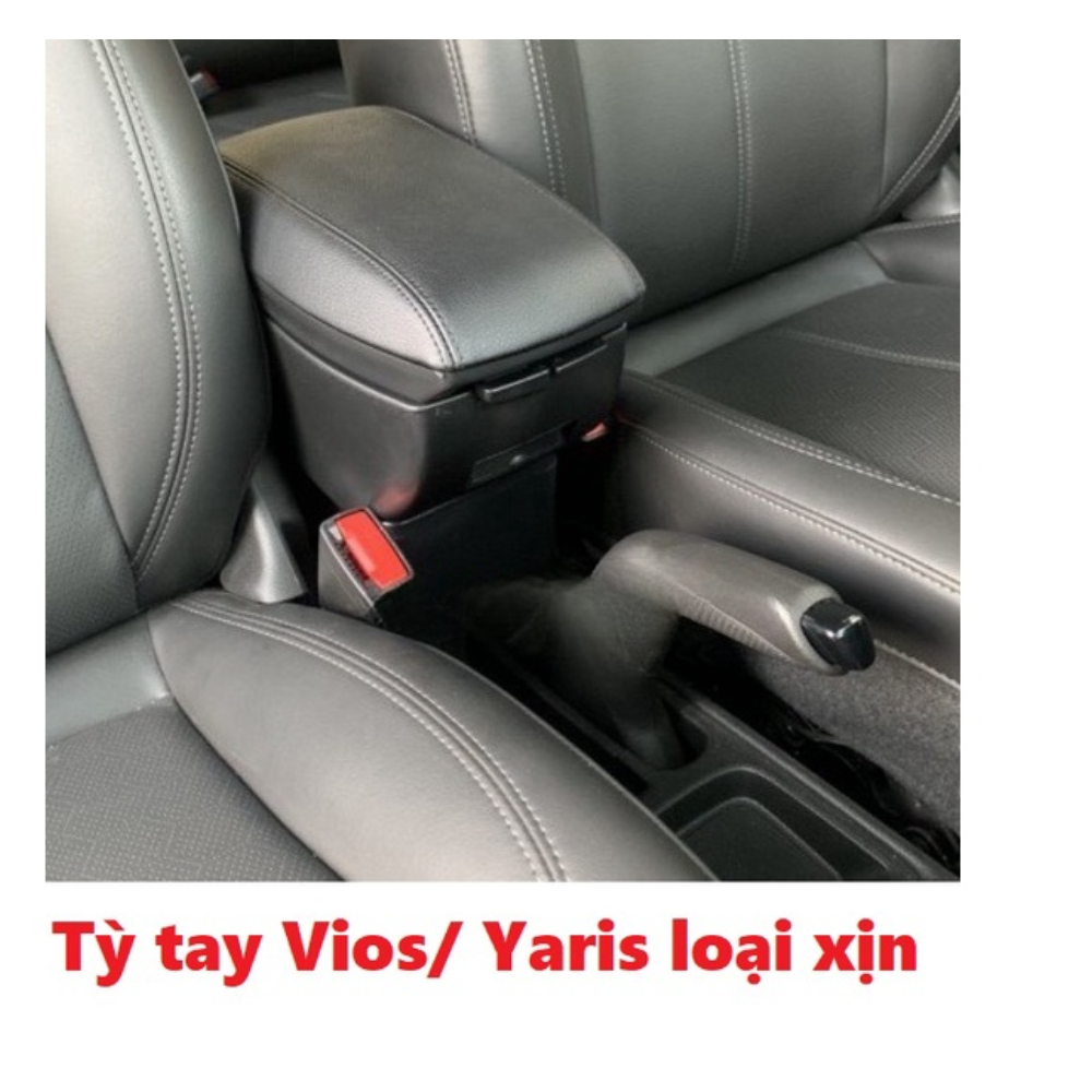 Loại xịn- Hộp tỳ tay xe Toyota Vios/ Yaris 2014- 2022, 2023,2024  Tích hợp cổng usb , hàng đẹp