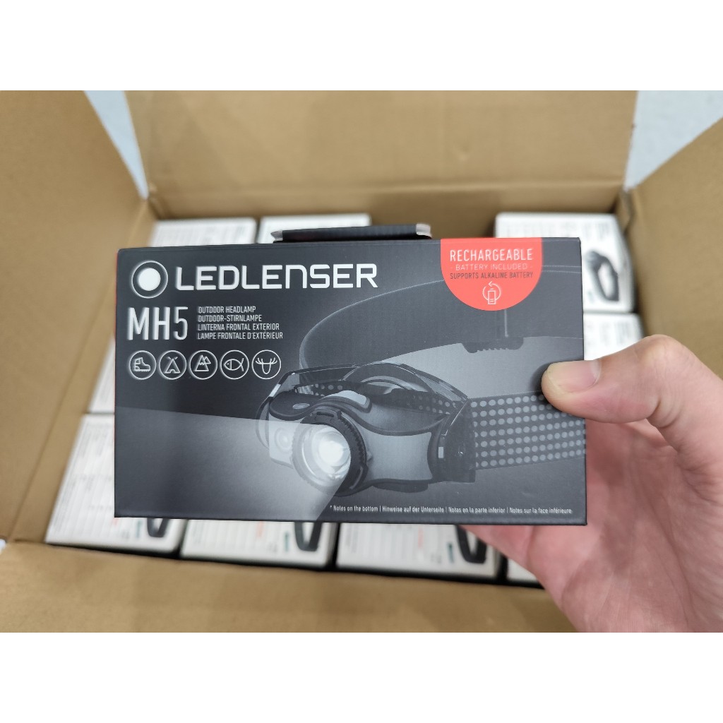 l CHÍNH HÃNG l Đèn Pin Đội Đầu LEDLENSER MH5- Hiện Đại, Tiện Lợi