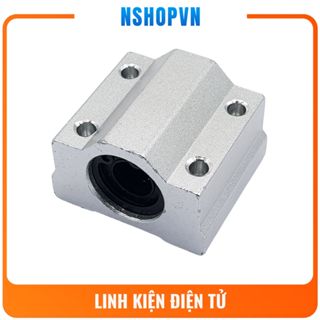 Con Trượt Vuông SC10UU 10mm sử dụng bi trượt cùng với giá nhựa trong các máy in 3D hoặc CNC mini