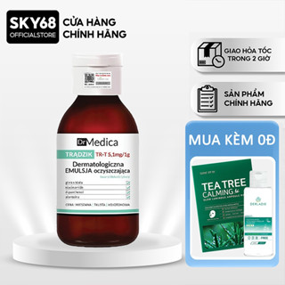 Sữa rửa mặt làm sạch sâu, hỗ trợ giảm mụn Bielenda Dr Medica Anti-Acne Dermatological 250ml