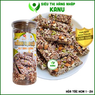  Thanh gạo lứt mix hạt ngũ cốc dinh dưỡng granola 250g đồ ăn vặt healthy ăn kiêng giảm cân 
