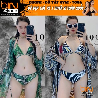 Bikini Nữ 2 Mảnh Khăn Choàng Khoác Ngoài Nhiều Mẫu Đồ Bơi Nữ Bin Sports BHV107