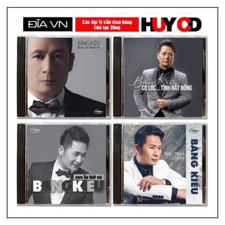 Đĩa cd bằng kiều hát nhạc sang trữ tình lãng mạn đĩa lòng trắng huy cd shop
