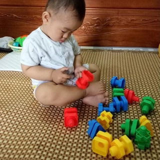[Kho Sỉ 38k] Túi ráp kỹ năng vặn ốc vít cho bé