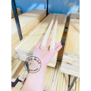 Thanh chuốt gỗ thông tròn phi 20mm