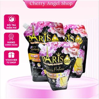 Combo 3 túi nước giặt parris đậm đặc lưu hương 1 túi 2.2kg  tiết kiệm, thơm lâu