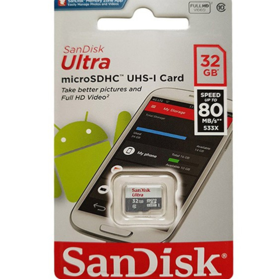Thẻ nhớ Micro SD 32gb Sandisk