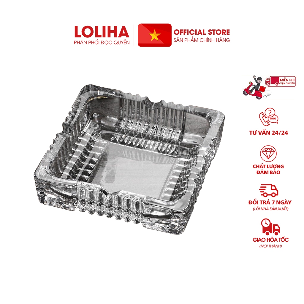 🏵️FREESHIP🏵️ Combo 5 Gạt thủy tinh vuông đa năng cao cấp (GIAO NGẪU NHIÊN)
